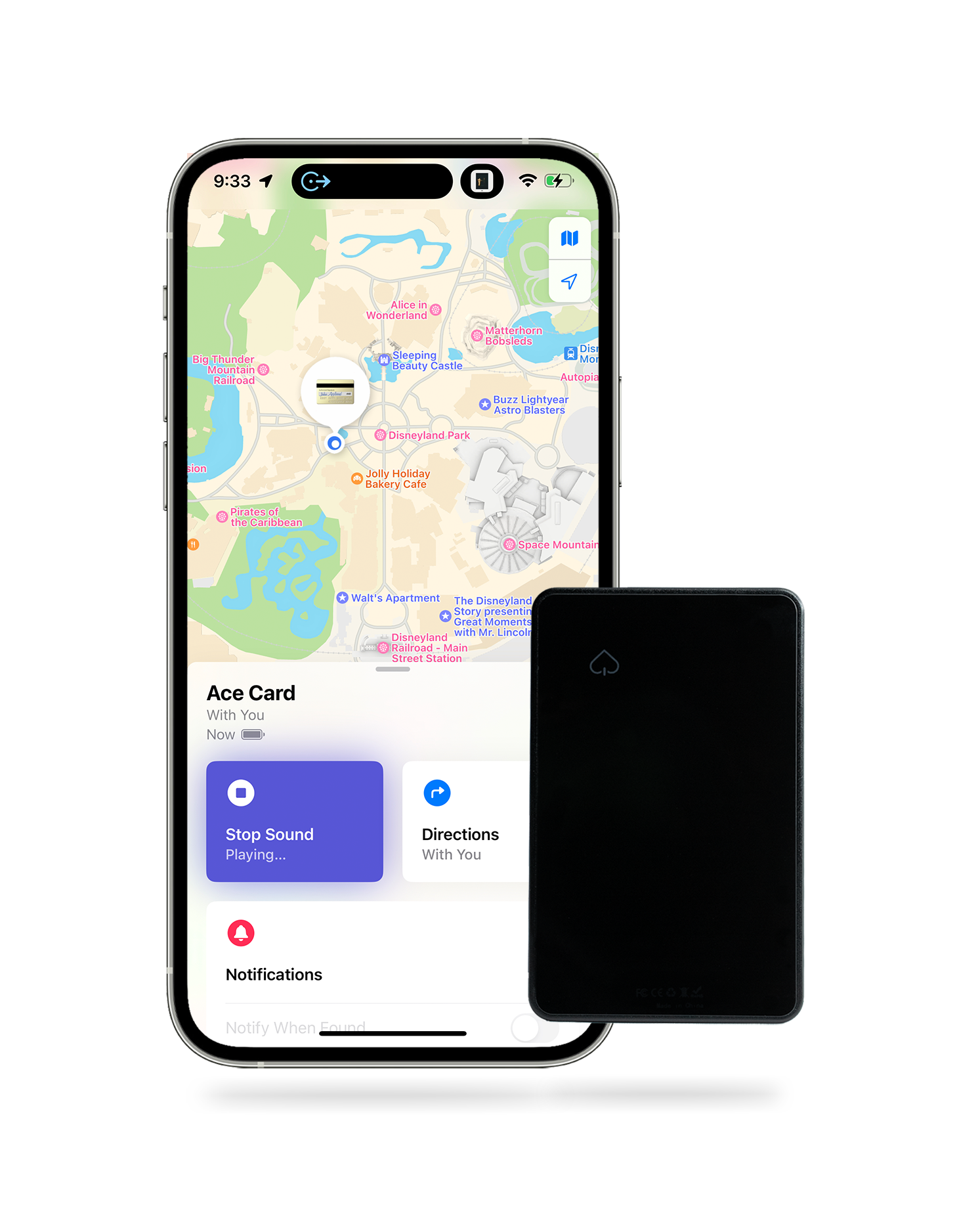 Introducing Ace Card: World's Thinnest Tracker, Work's with Apple Find My and Android Find My Device